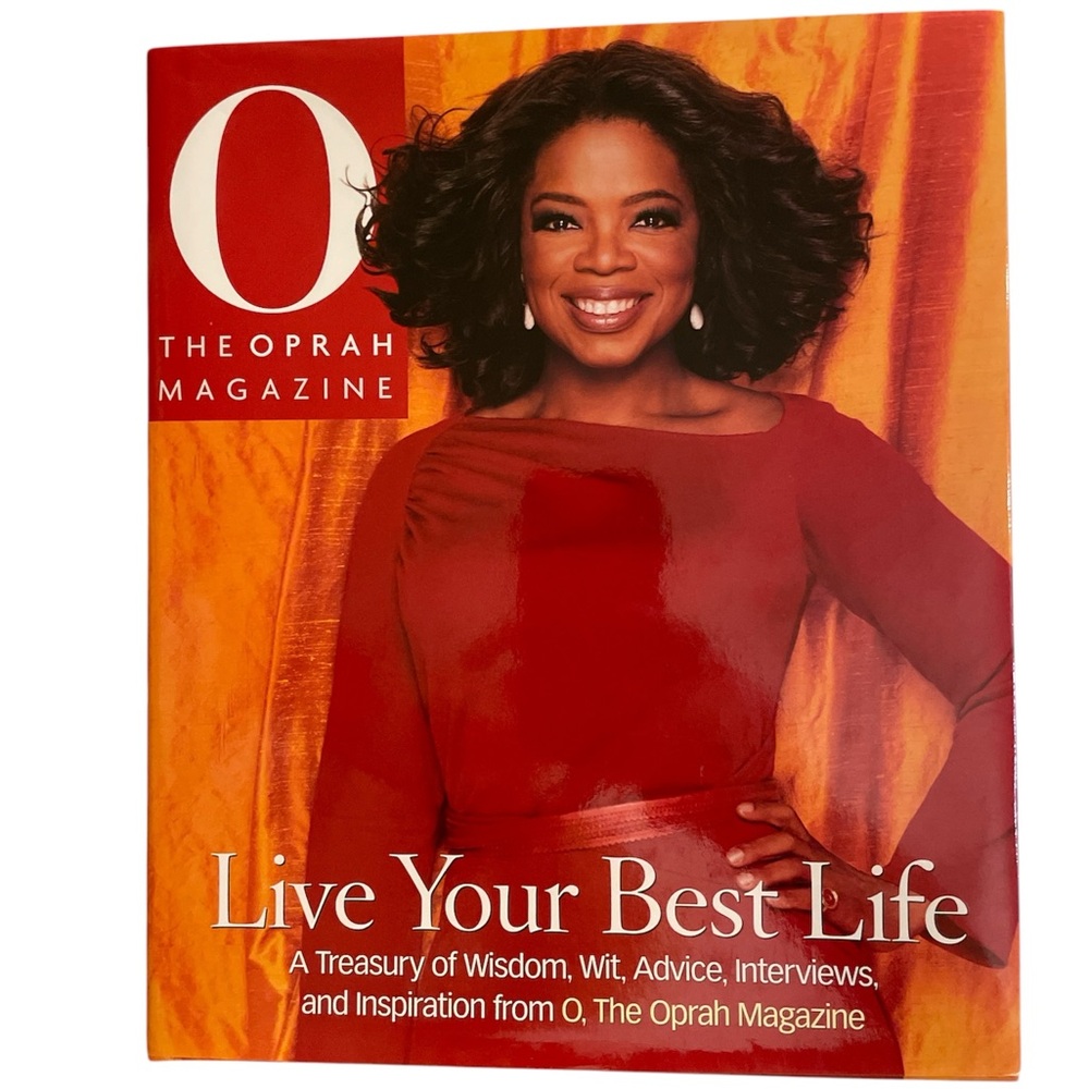 ♥️The Oprah Magazine LIVE YOUR BEST LIFE.